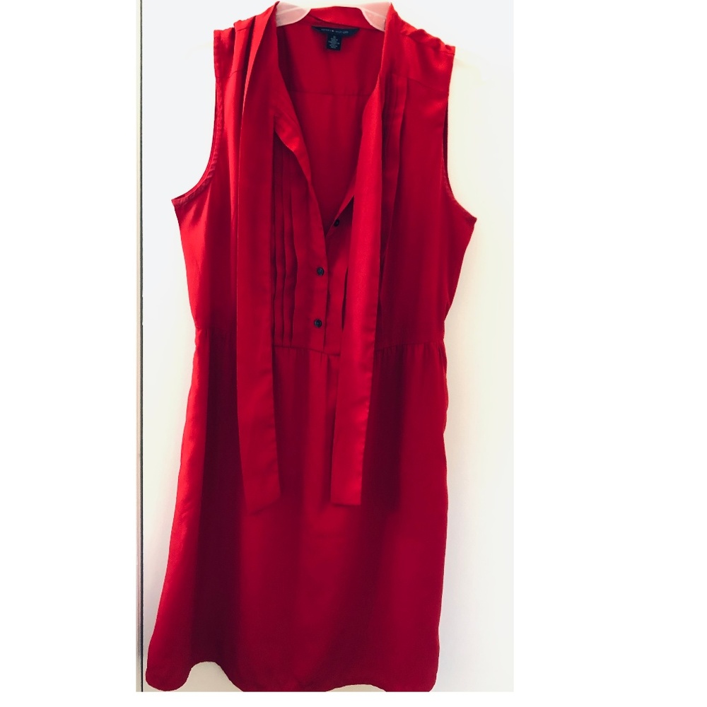Tommy Hilfiger knee length red dress